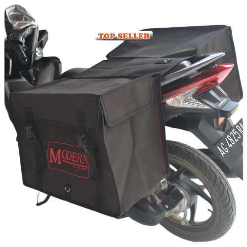 Tas Motor Belakang Box Motor Samping Tas Obrok Motor HITAM C21