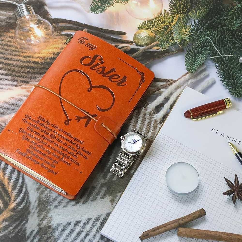 

Buku Jurnal Harian Leather: Personal diary dengan cover kulit premium & desain klasik - S680