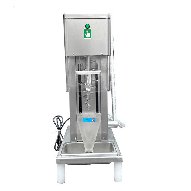 Commercial Fruit Ice Cream Blender Machine With Manual Control Soft Serve Frozen Fruit Nut Yogurt Sh