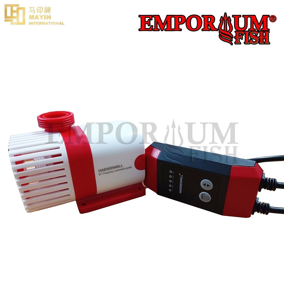 Pompa Air Haideewell HD 5000 - Mesin pompa air DC 24 volt submersible water pump aquarium 5000 lph