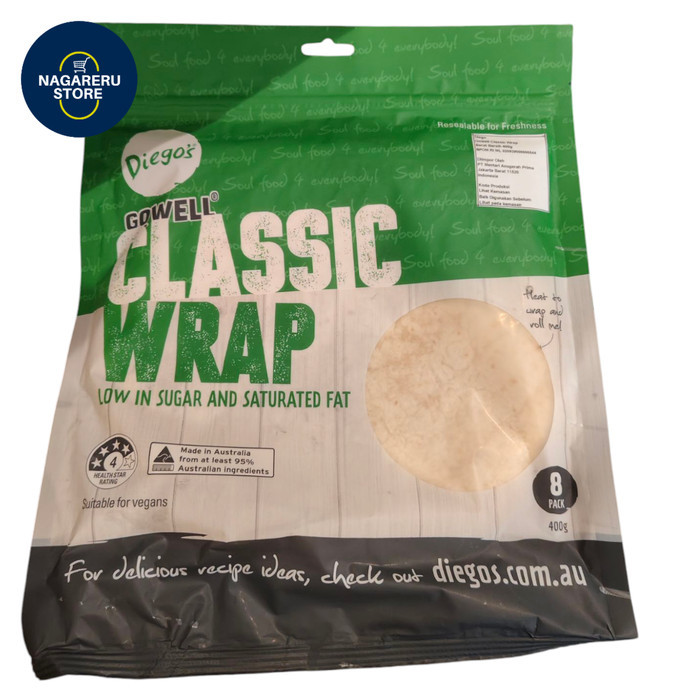 

Diego's gowel classic wrap 400gr