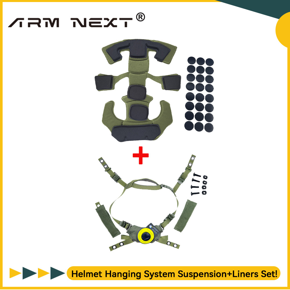 SetTactical Helmet Hanging System Suspension Lanyard Chin Strap for Team Wendy FAST MICH Tactical He