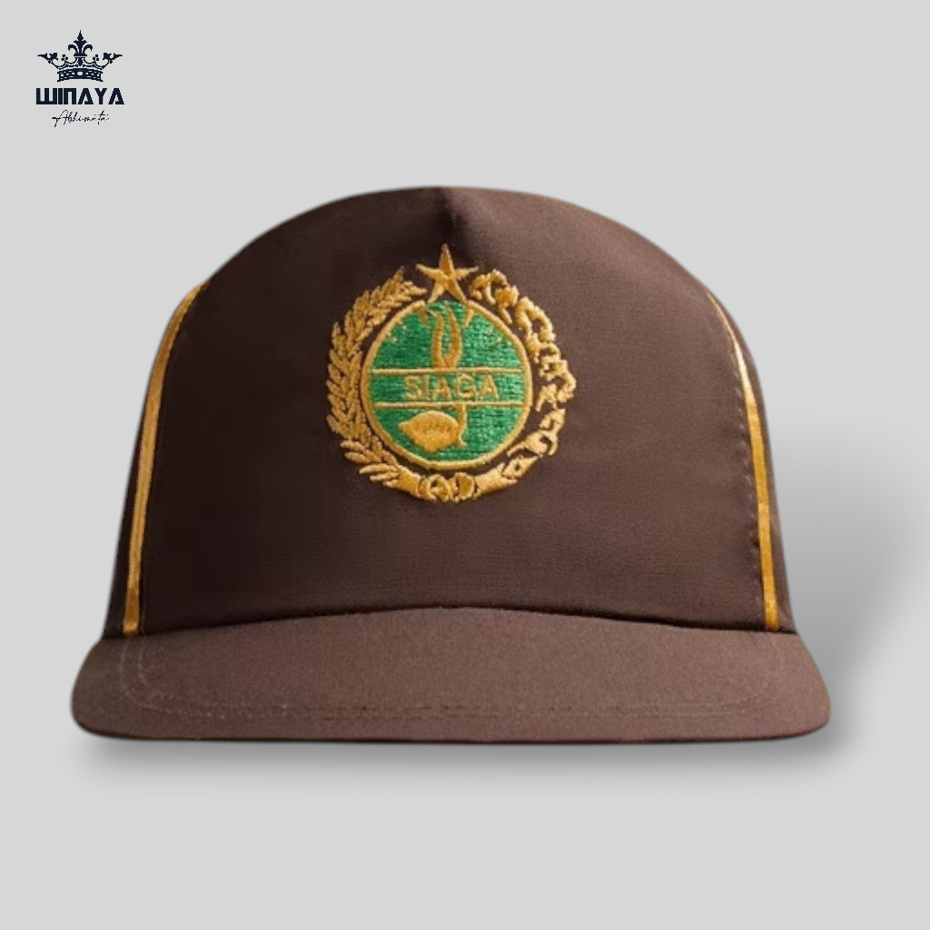 Topi Pramuka Siaga Bahan Famatex Kualitas Premium