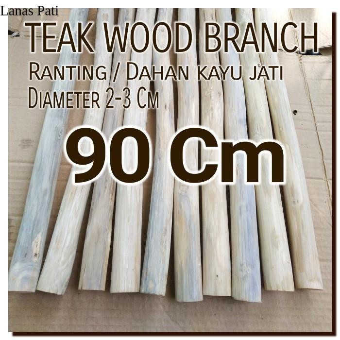 

Macrame 90 Cm Teak Wood Branch Ranting kayu jati bahan craft dekorasi Kerajinan - Not Specified XD6