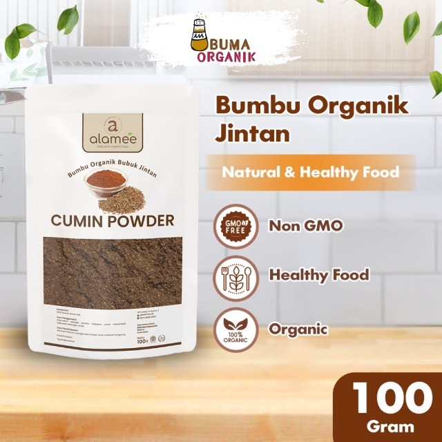 

ALAMEE Bumbu Dapur Jintan Bubuk Cumin Powder Bumbu Dapur Instan Jinten Caraway Rempah Masak 100gr BUMA