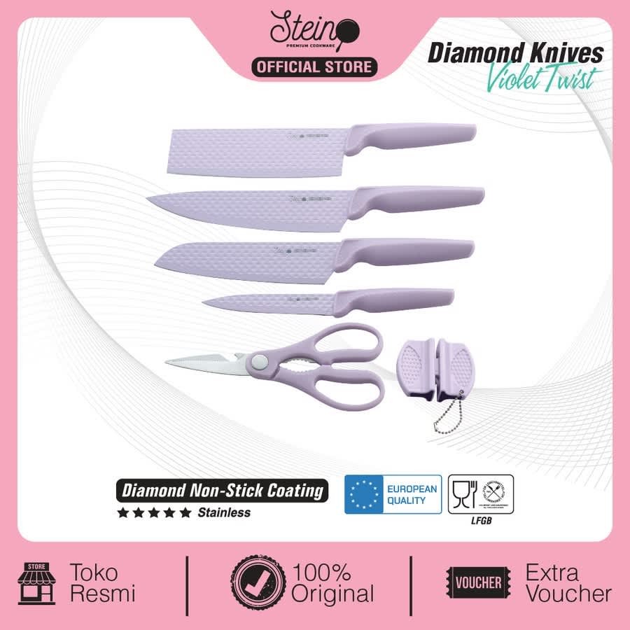 Steincookware - Knives - Diamond knives Set