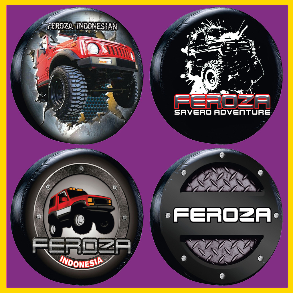 Coverroda Penutup Roda Cadangan Daihatsu Feroza Aksesoris Mobil Feroza EksteriorMobil Feroza