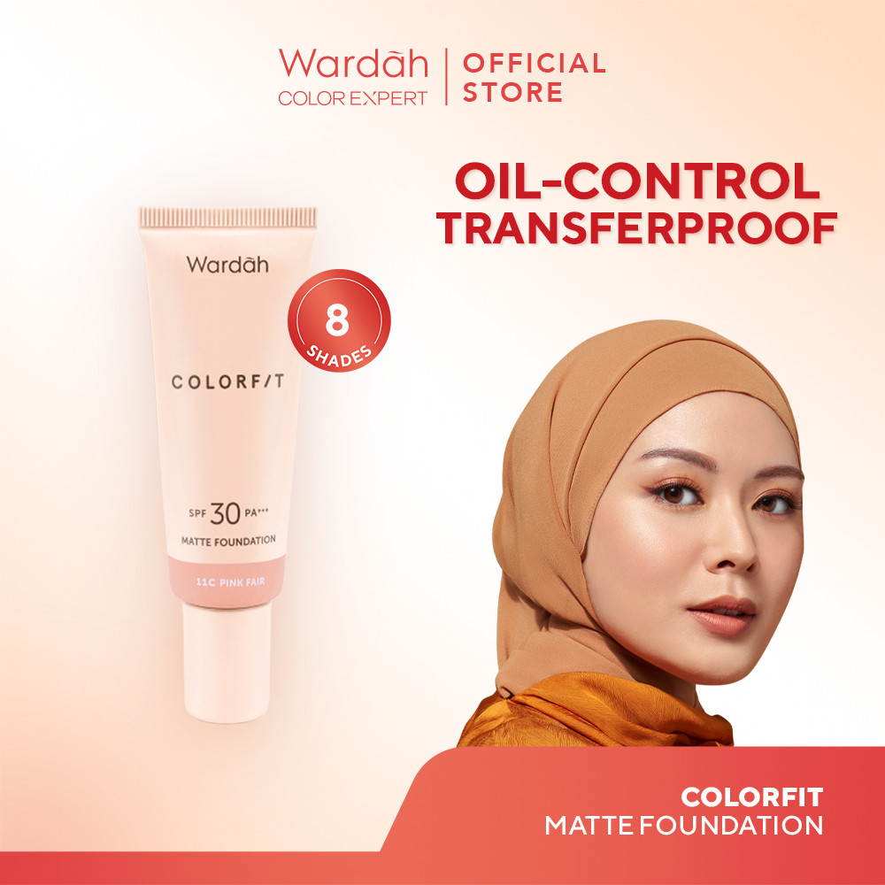 Wardah Colorfit Matte Foundation