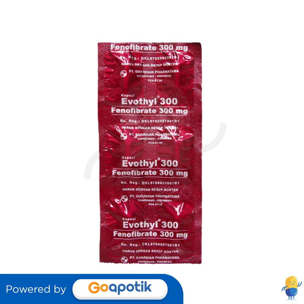 Evothyl 300 Mg Strip 6 Kapsul