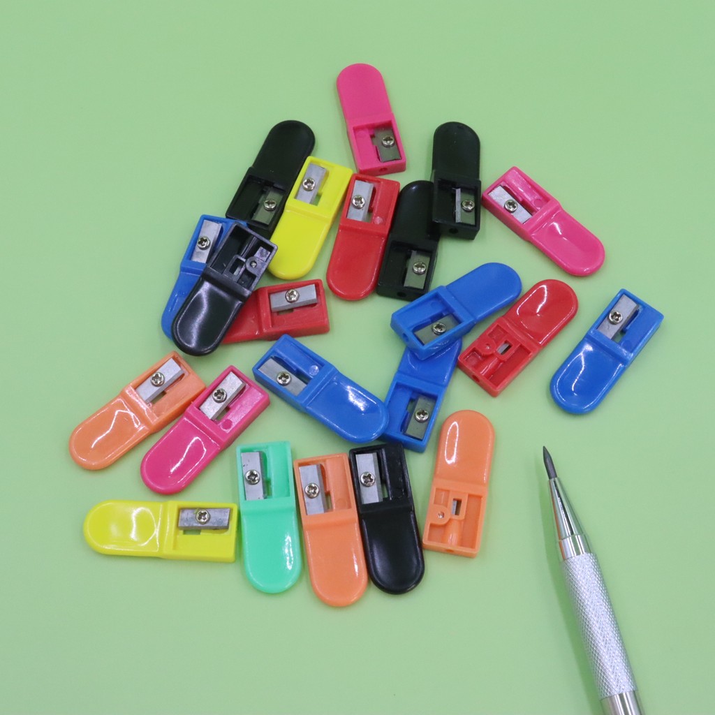 

Mini Pencil Sharpener Random color sending For 2.0 mm Metal Plastic Mechanical automatic pencil Fine Lead Knife Core