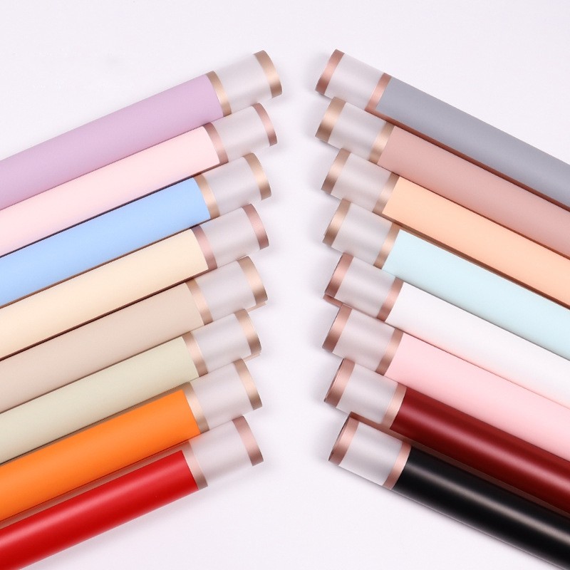 

(pack) cellophane double gold border isi 20 lembar