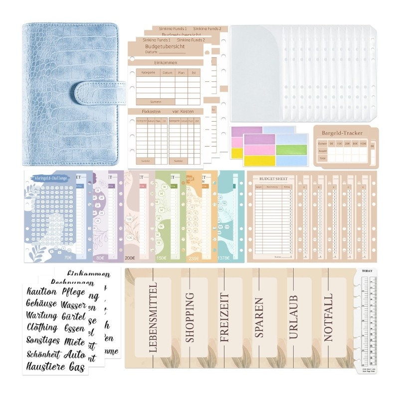 

Budget Planner German Financial Planner Budget Book Financial Planner Household Book Practical Bill Planner