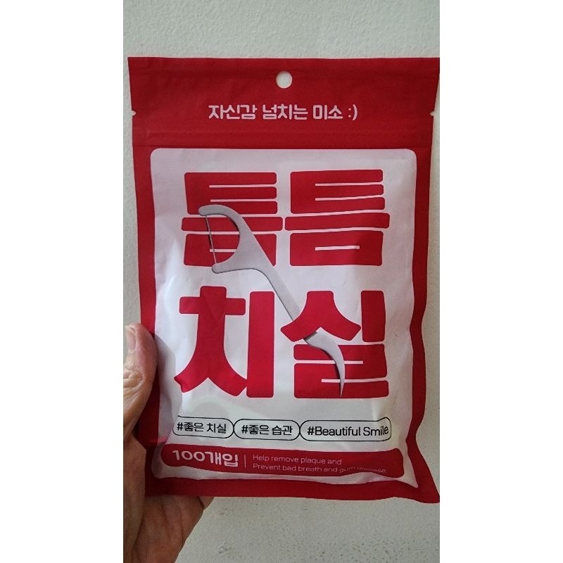 Tusuk Gigi Dental Floss/Benang Busur Tusuk Gigi Ori Korea / tusuk gigi