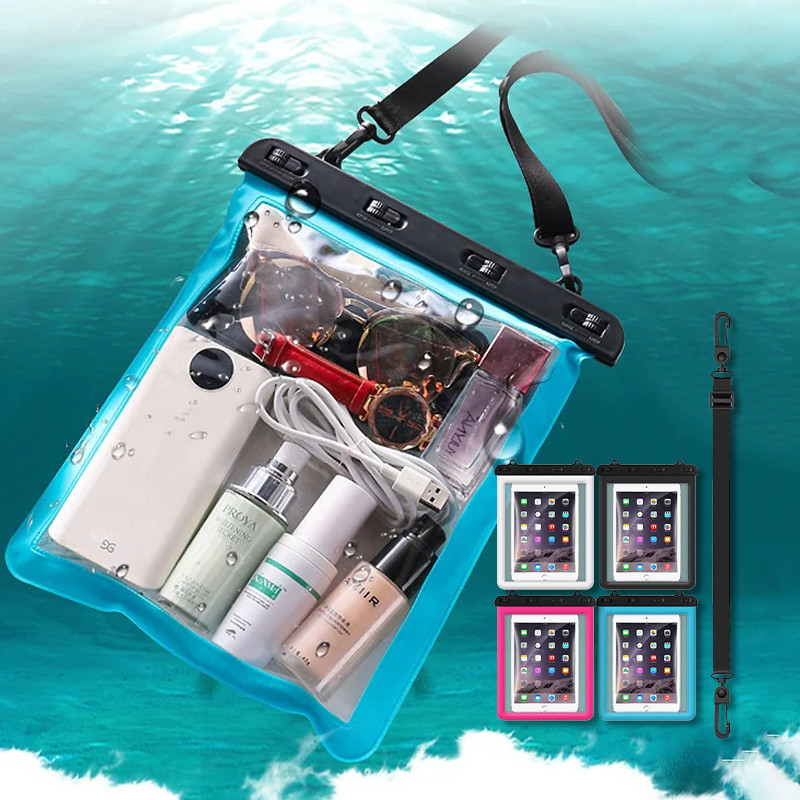 Waterproof Case iPad Tablet Sarung Tablet Anti Air Case 23*30cm