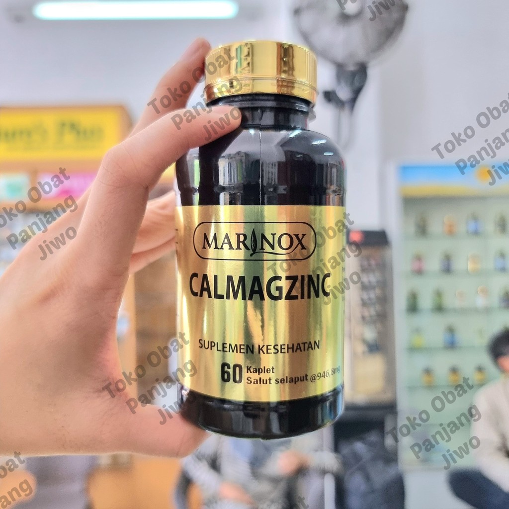 Marinox Calmagzinc Plus 60 Tablet - Vitamin Tulang dan Gigi