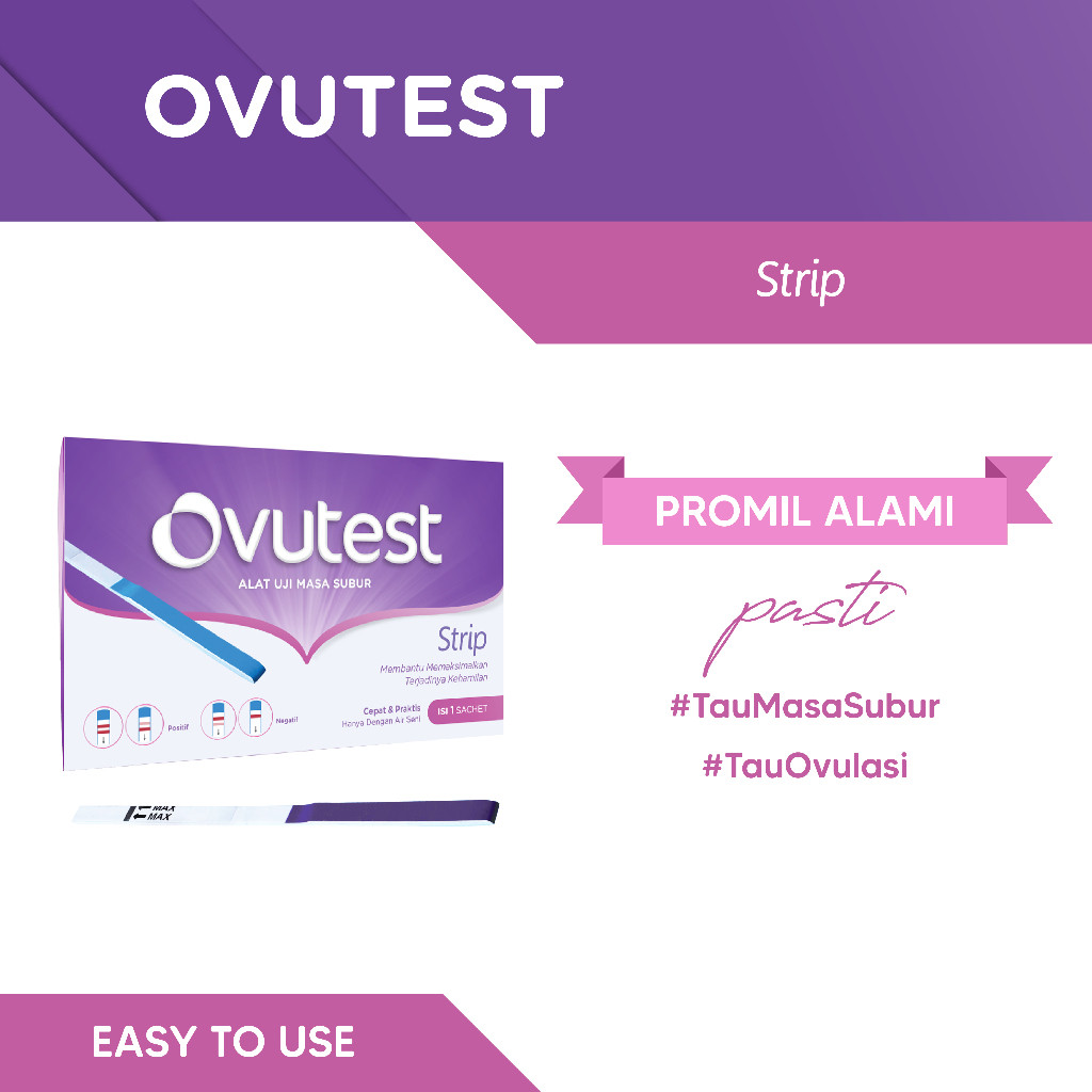 Ovutest - Alat Tes Masa Subur | Ovutest Strip