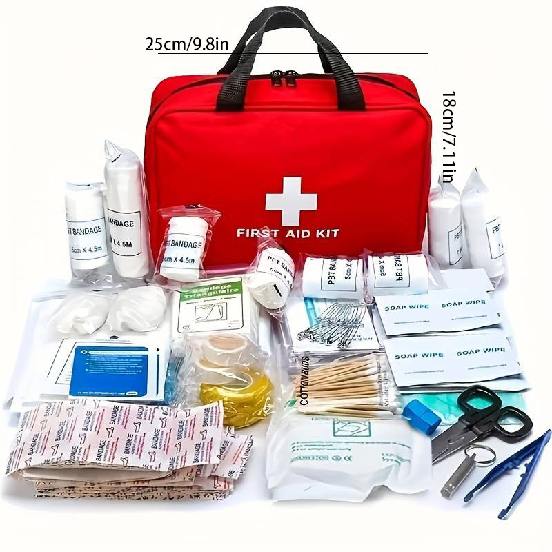 Multi-purpose small/large first aid kit: portable first aid kit for outdoor hunting, hiking, camping