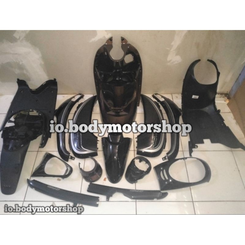 full body halus dan kasar Scoopy fi hitam coklat 2015-2016 stylish