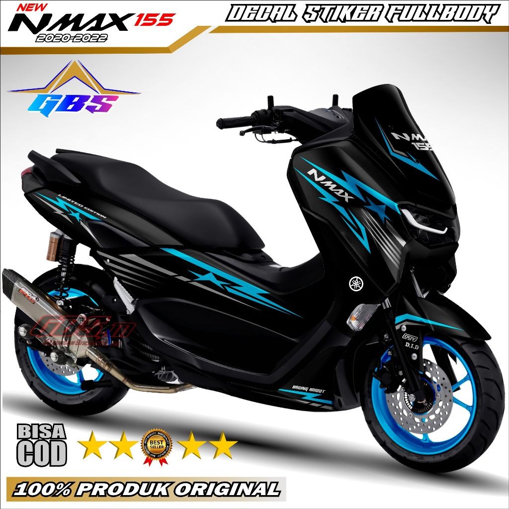 Decal NMAX 2020 2021 2022 New Stiker NMAX 2020-2022 Decal Stiker Yamaha Nmax 155 New Fullbody