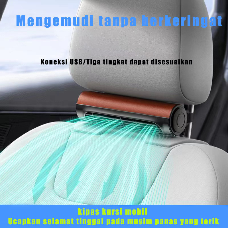 Kipas kursi mobil/kipas angin elektrik kursi mobil portabel usb/kipas ventilator belakang kursi mobi