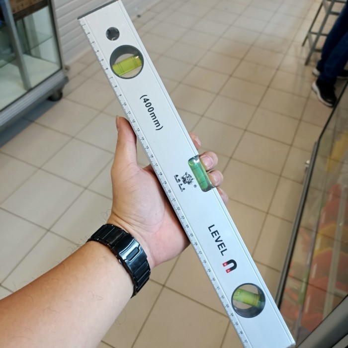 

waterpass magnet level 400mm / penggaris 16" / penggaris tukang magnet kualitas oke dan ori