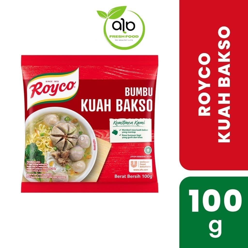 

ROYCO BUMBU KUAH BAKSO. ROYCO BASO 100GR - BEST Fresh Food