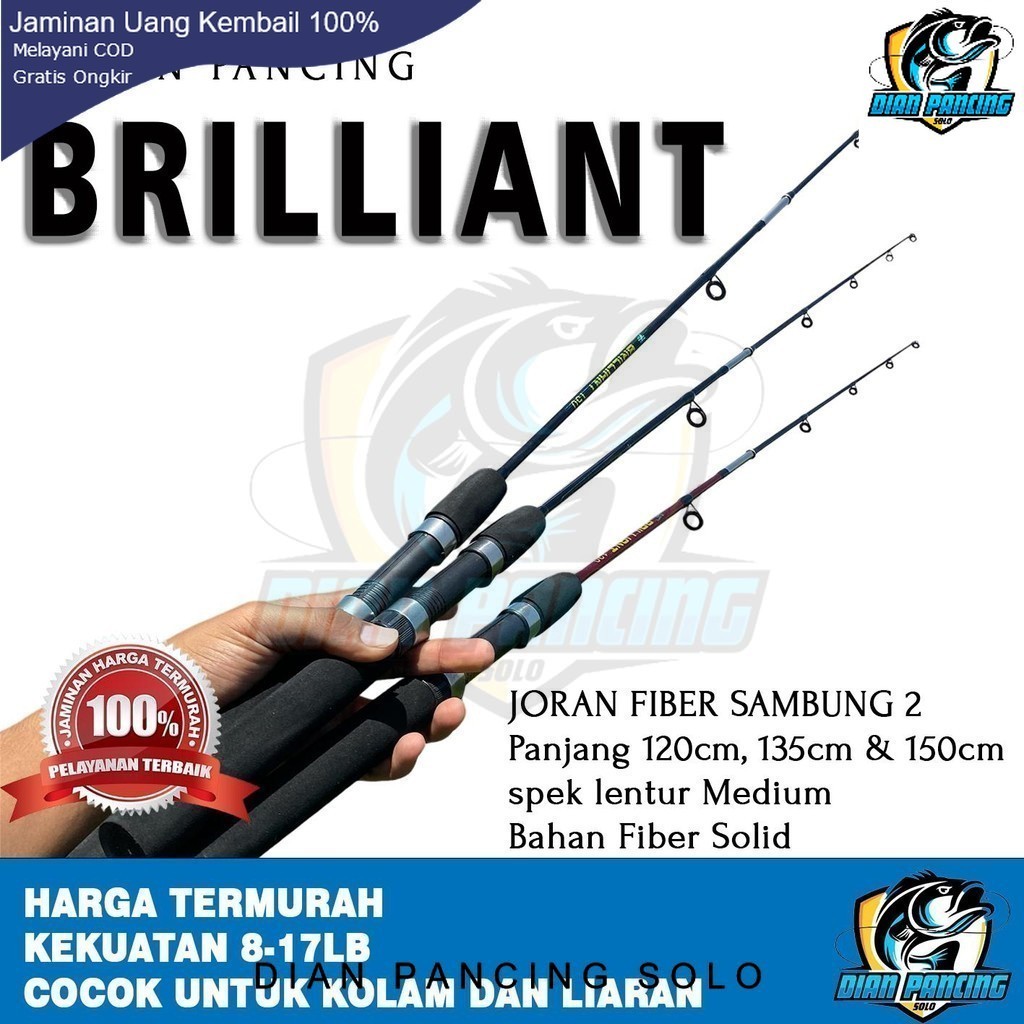 Joran NEPTUNA BRILLIANT | 8-17LB | Solid Fiber
