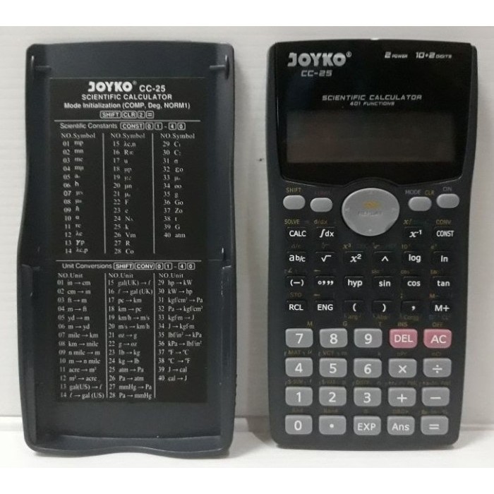 

Kalkulator Scientific Joyko CC-25 kalkulator ilmiah