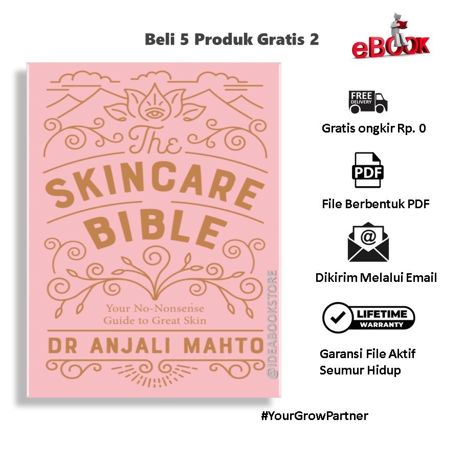 English - Skincare Bible: Your No-Nonsense Guide To Great Skin by Dr. Anjali Mahto - Cosmos