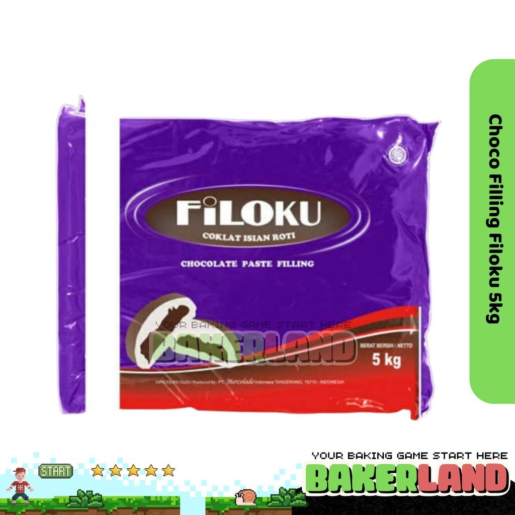 Coklat Filling Filoku / Filoku Coklat Filling 5kg / Filling Coklat / Filling / Chocolate Filling