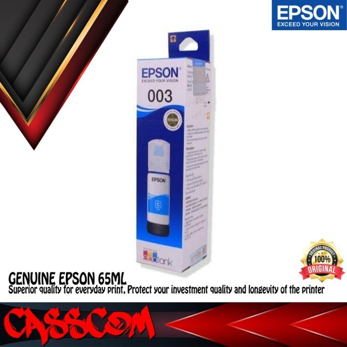 

[Promo] Tinta 003 Original Refill Ink Original - Cyan