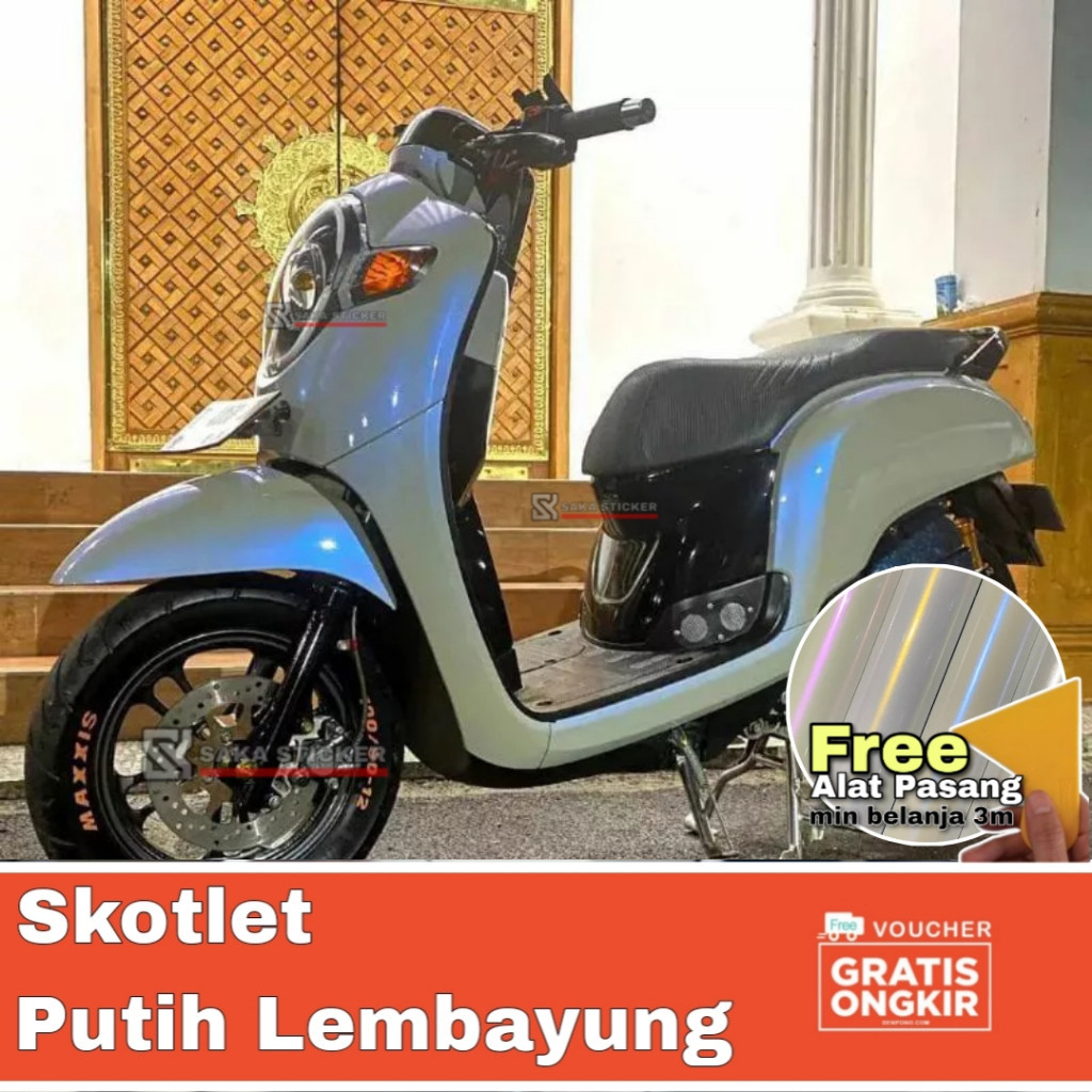 Skotlet Putih Lembayung Biru | Scotlet Motor