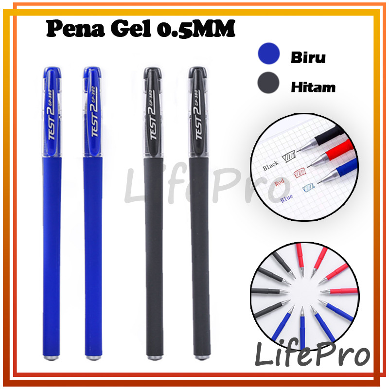 

Pena Gel 0.5MM Model Warna Warni Ujung Lancip Alat Tulis Sekolah Kantor Bolpoint Tinta Gel Cair