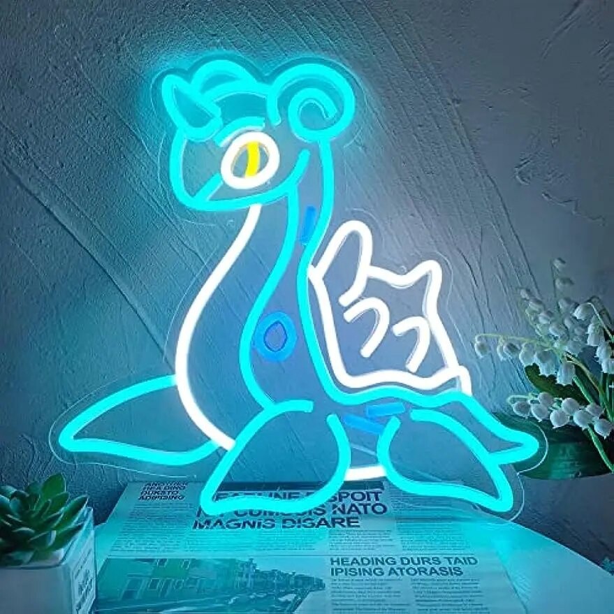 Neon Flex Anime Dragon Neon Sign Custom Led