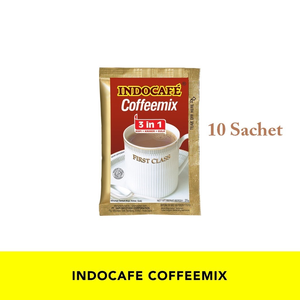 

Indocafe Coffee mix 3in1 Renceng (10 pcs)
