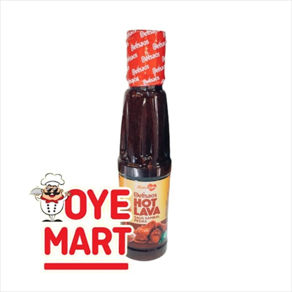 

MAMASUKA DELISAOS HOT LAVA 160ML/SAUS SAMBAL ASLI