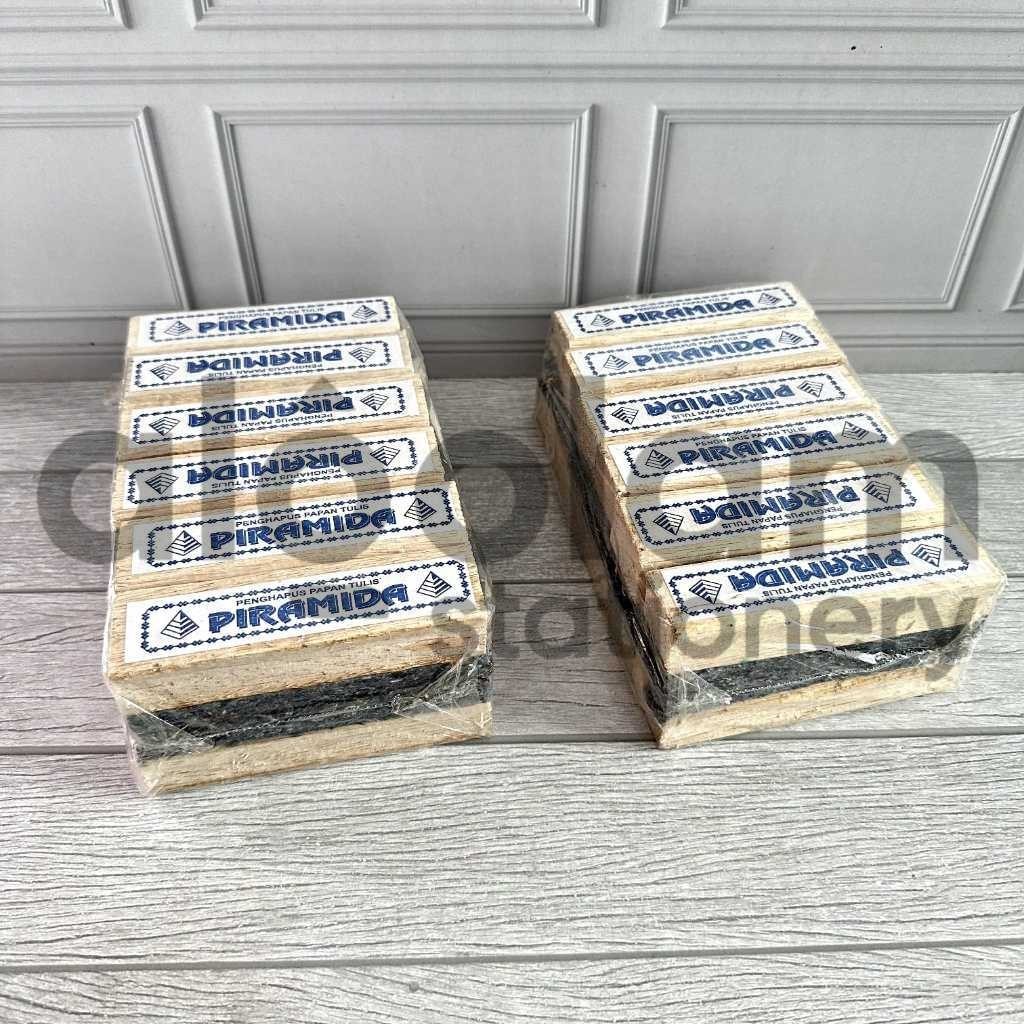 

SELUSIN ( 12 PCS ) Penghapus Kayu Papan Tulis Kapur