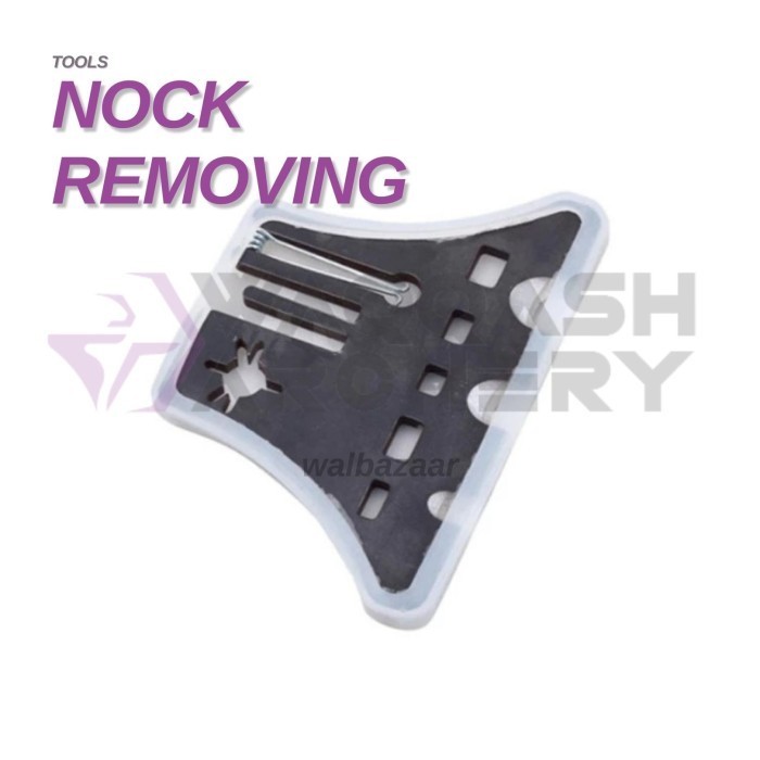 Nock Removing Cleaner Tool Arrow Cleaning Alat Cabut Nock Vanes Bersih
