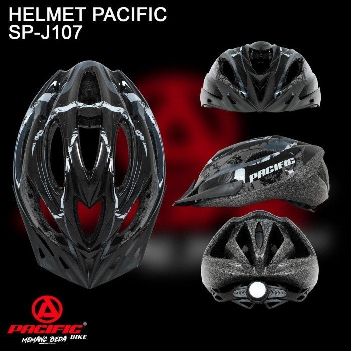 helm sepeda merk pacific