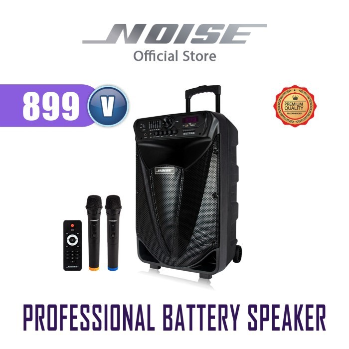 Speaker Portable Wireless Noise 899 V Original 15 inch Bluetooth