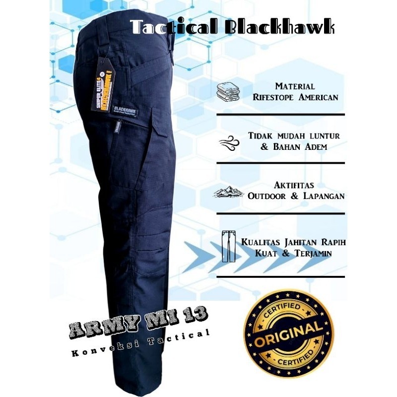 CELANA PANJANG TACTICAL BLACKHAWK ORIGINAL