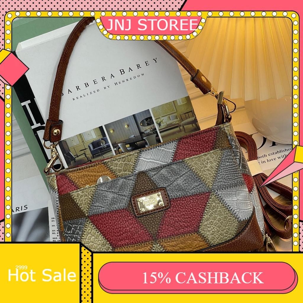 5.5 BIG SALE AOLONG Amanda-Tas Selempang Wanita Handbag SlingBag Terbaru PU Leather 8913 #SL.271
