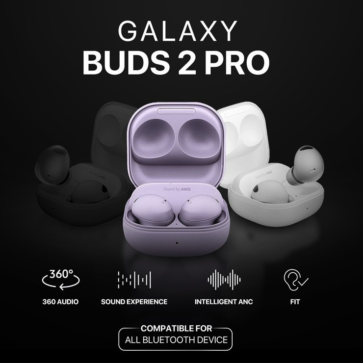 Original SAMSUNG Headset / Samsung Galaxy Buds 2 Pro Wireless Sports Headset Bluetooth Handset Bluet