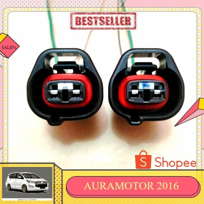 socket pin 2 socket lampu senja toyota avanza rush yaris calya