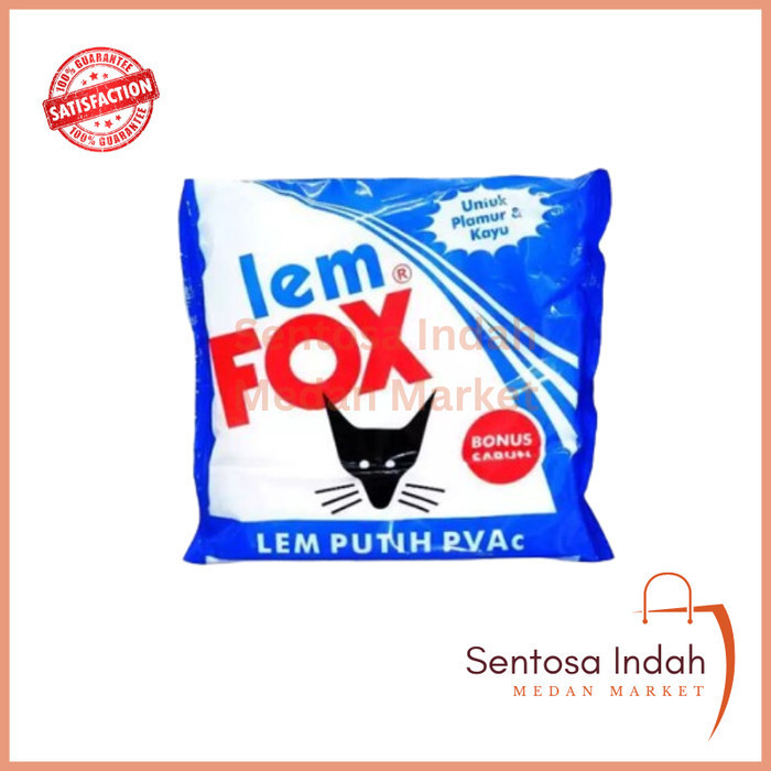 

Lem Fox 600 gram / Lem Putih PVAC Serba Guna