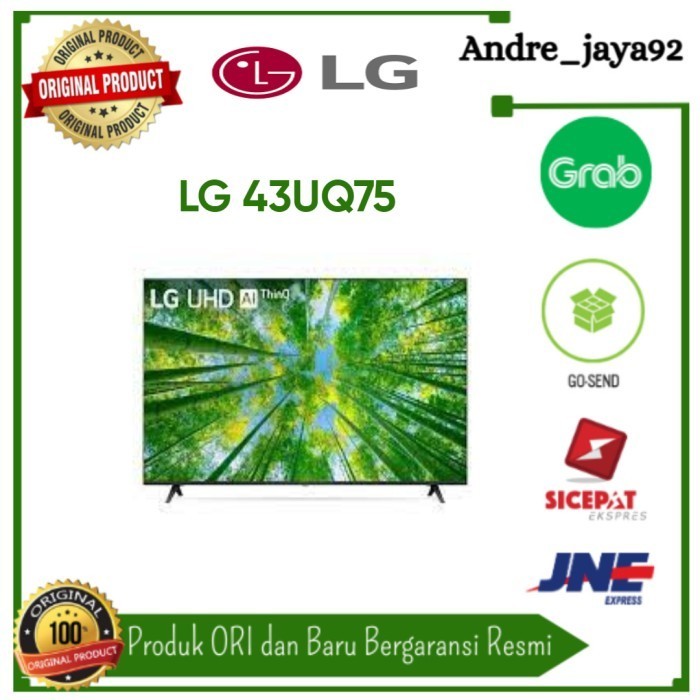Tv Led Smart 43 Inch LG 43UQ7500