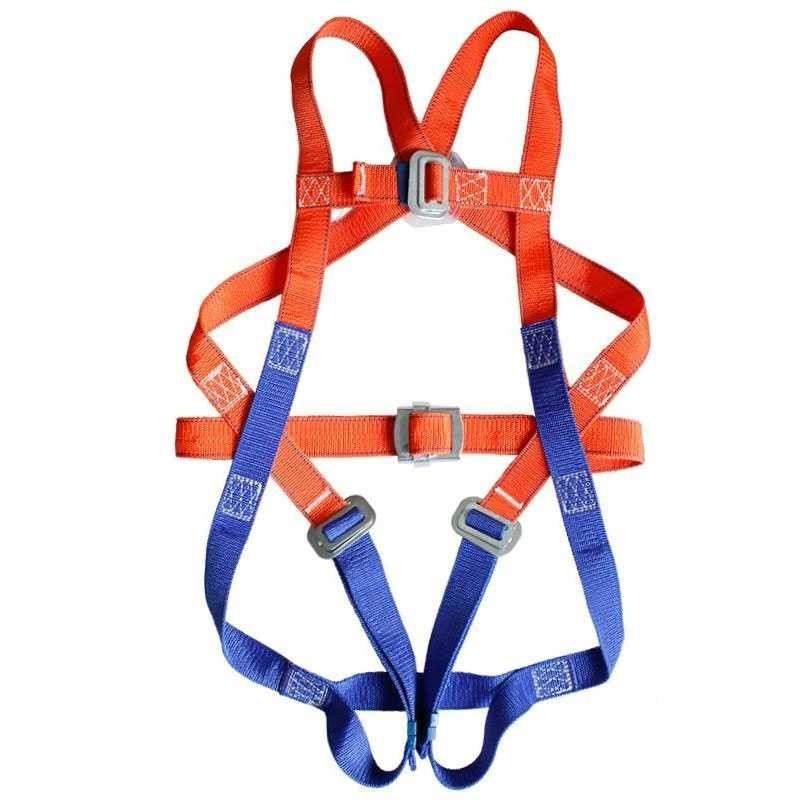 [COD] Safety Full Body Harness Dewasa Protection Belt Five Point Construction Double Hook Material P