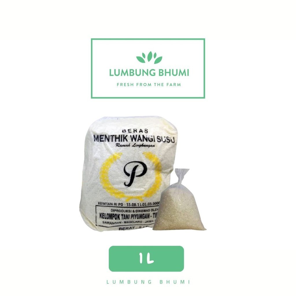 

Beras Mentik Wangi Susu 1 L - Lumbung Bhumi