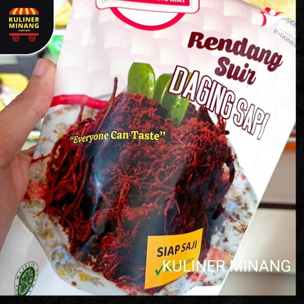 

Kuliner Minang Rendang Suir Daging Sapi Riry Oleh Oleh Cemilan Makanan Khas Padang Jajanan Snack