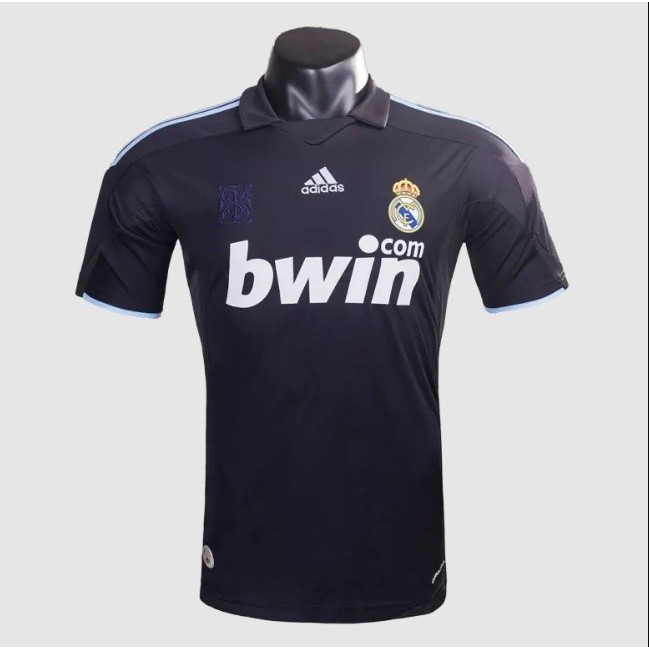 BAJU BOLA JERSEY REAL MADRID AWAY RETRO 2009 JERSEY RETRO JERSEY RETRO JERSEY VINTAGE JERSEY CLASSIC